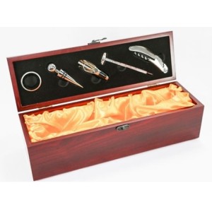 519KIT KIT PARA VINHO 6 PCS 36X11X11CM